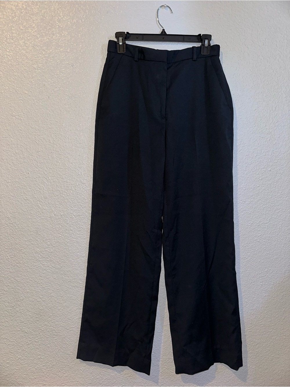 Abercrombie Wide-Leg Dress Pants - Black